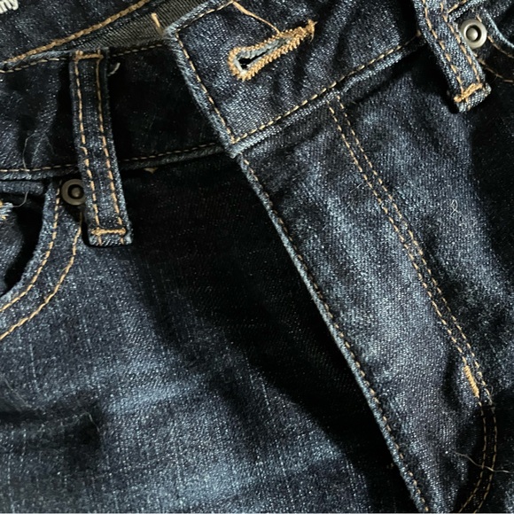 Sonoma Women's High Rise Curvy Skinny Jeans - Dark Blue Wash - Picture 6 of 6